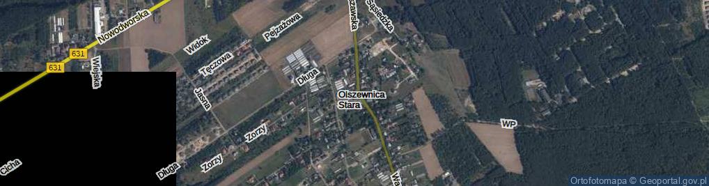 Zdjęcie satelitarne Skwer 11 Listopada skw.